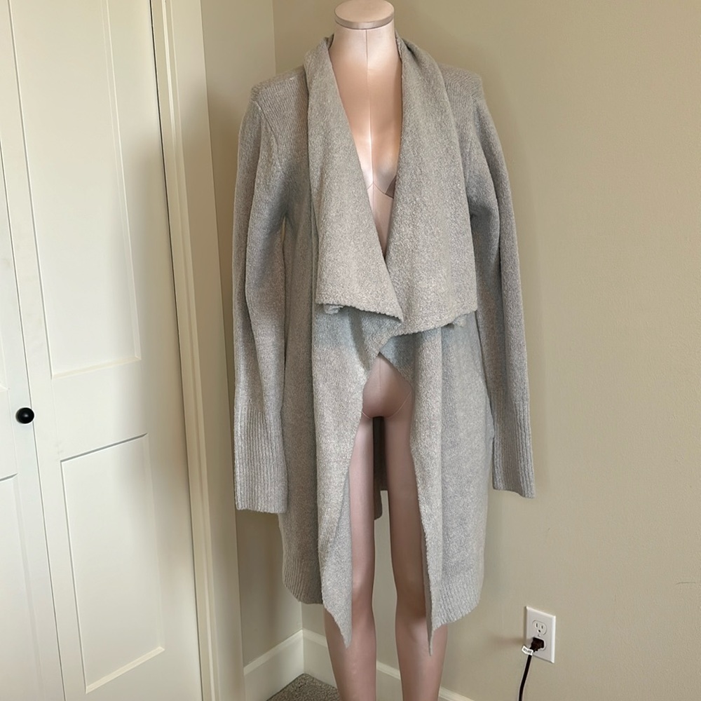 NWT Flawless Brand Pointed Lapel Open Cardigan